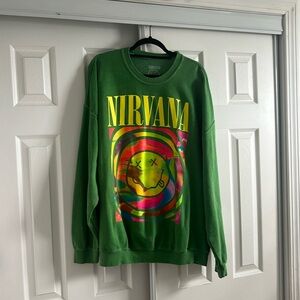 Green Nirvana Crewneck